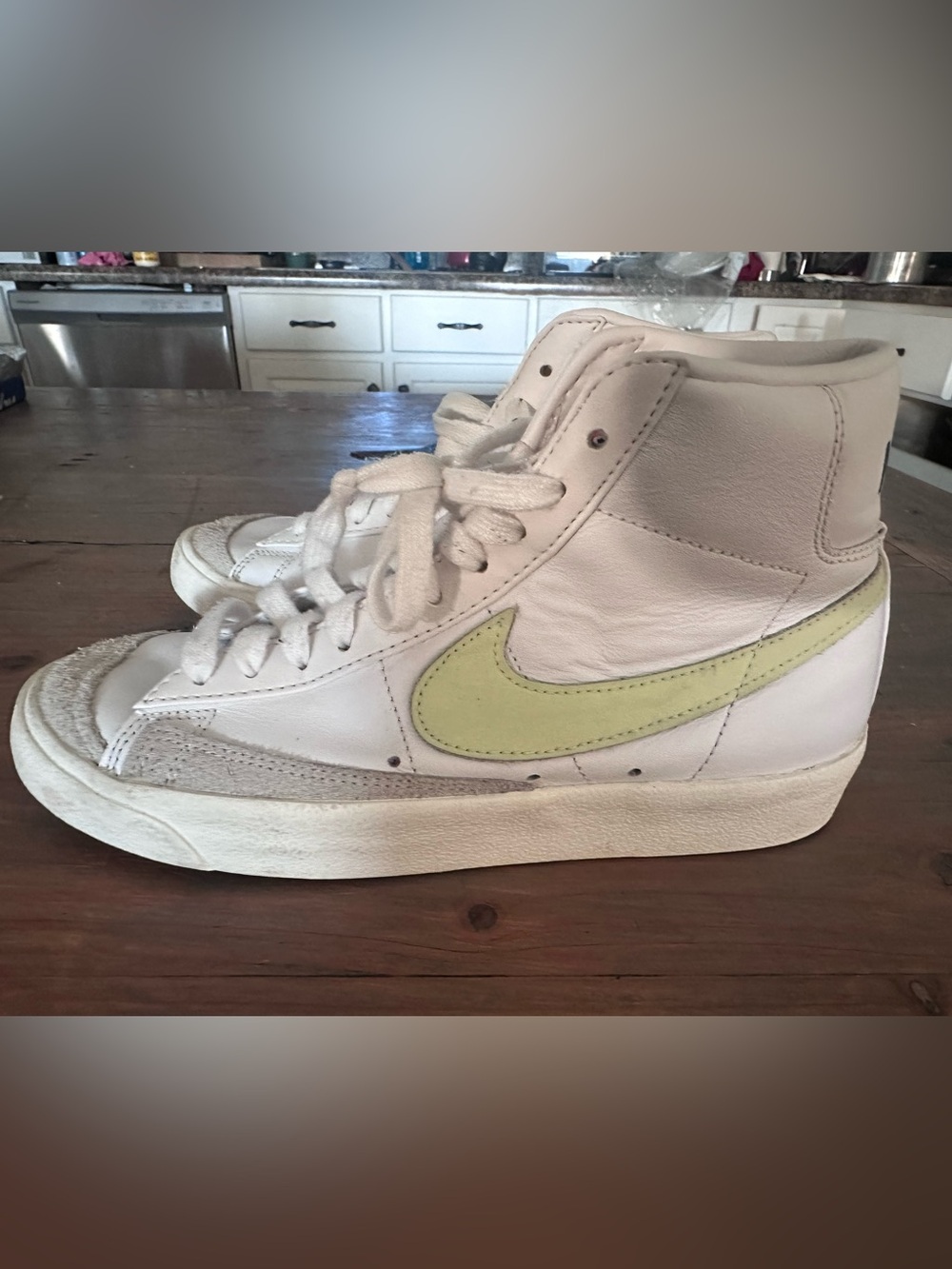 Nike Women's Blazer Mid '77 "Barely Volt" sneakers size 7